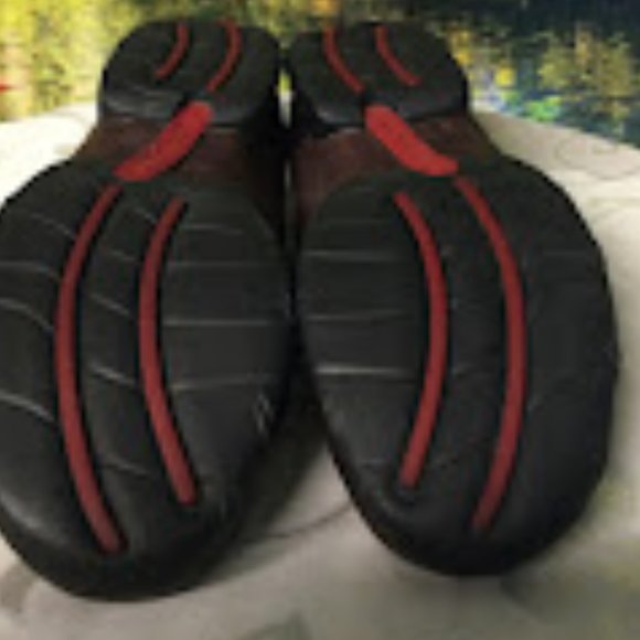 Rockport Women's Brown Leather Loafers Flat Slip-on Shoes - Picture 4 of 4